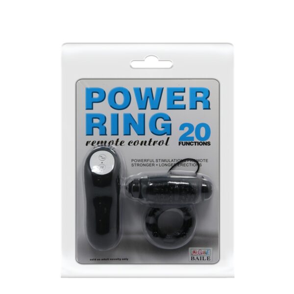 POWER RING 20 vibration functions Wireless remote control