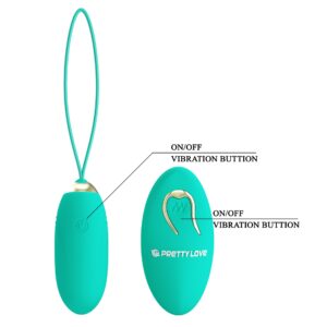 Green Wireless remote control 12 vibration functions