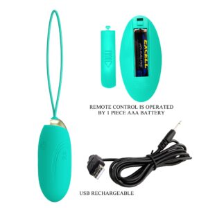 Green Wireless remote control 12 vibration functions