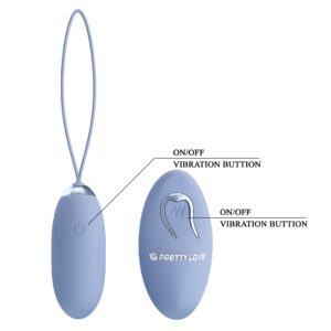 Blue Wireless remote control 12 vibration functions