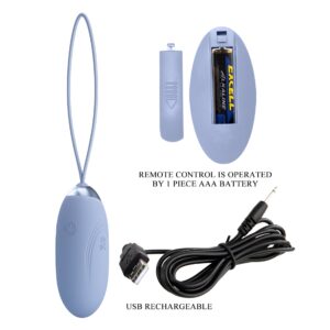 Blue Wireless remote control 12 vibration functions