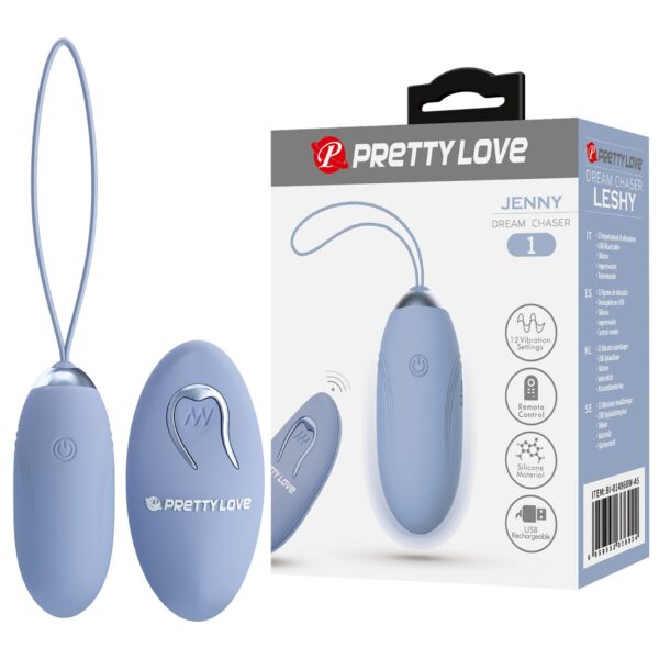 Blue Wireless remote control 12 vibration functions
