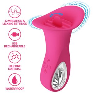 Clyde, 12 vibration functions 12 licking settings