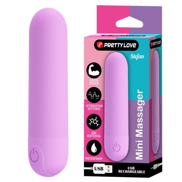 Mini massager 10 vibration functions