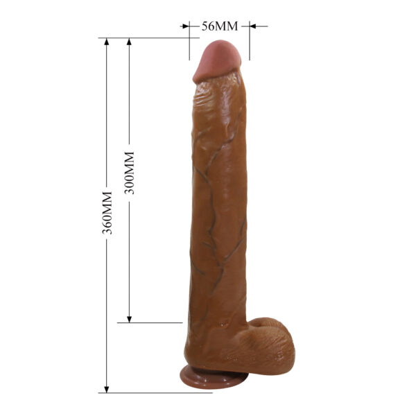 Ρεαλιστικό Ομοίωμα Πέους 36 cm