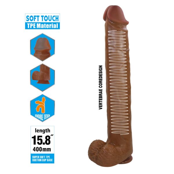 Ρεαλιστικό Ομοίωμα Πέους 40cm