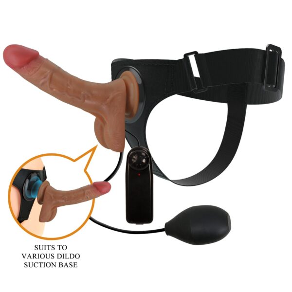 Ζωνάτο Strap-On & Ρεαλιστκό Δονητή