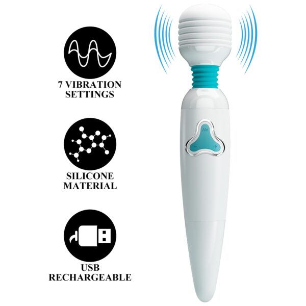 Stavros The Great 7 vibration functions, Silicone ABS