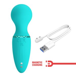 10 vibration functions, Magnetic USB charging