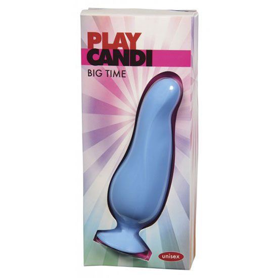 ΓΑΛΑΖΙΑ ΣΦΗΝΑ ΑΠΟ ΣΙΛΙΚΟΝΗ PLAY CANDI SILICONE 8.7cm