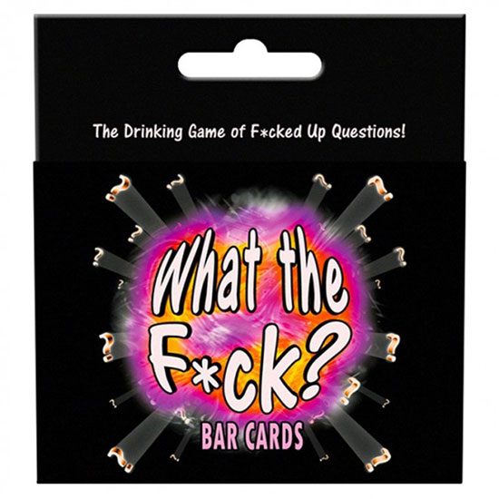 ΚΆΡΤΕΣ ΜΕ ΕΡΩΤΉΣΕΙΣ ''WHAT THE FUCK'' BAR CARDS GAME