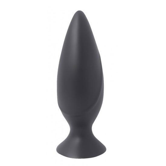 ΣΦΉΝΑ ΣΙΛΙΚΌΝΗΣ ΜΑΎΡΗ UNIQUE MOJO BLACK BUTTPLUG L