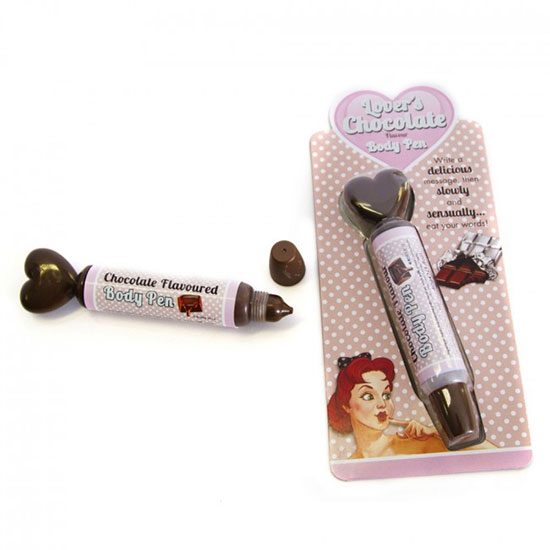 ΣΤΥΛΌ ΣΏΜΑΤΟΣ ΜΕ ΣΟΚΟΛΆΤΑ LOVERS CHOCOLATE BODY PEN